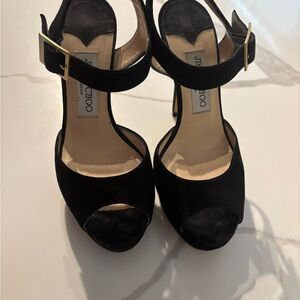 Jimmy Choo Black Classic Heels